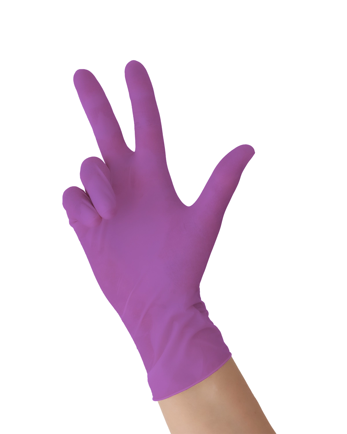 Gratis Muster | peppler nitril color lilac® | Nitrilhandschuh