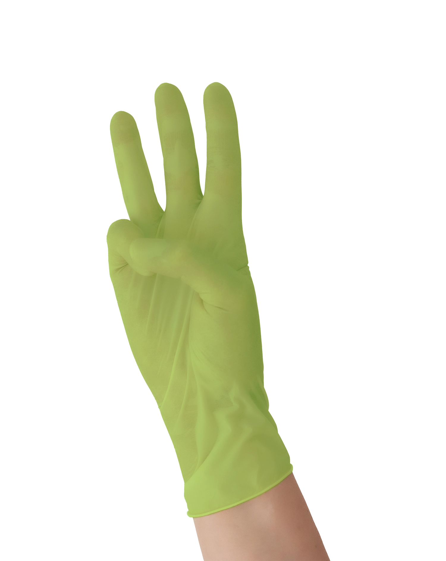 peppler nitril color lime® | Nitrilhandschuh